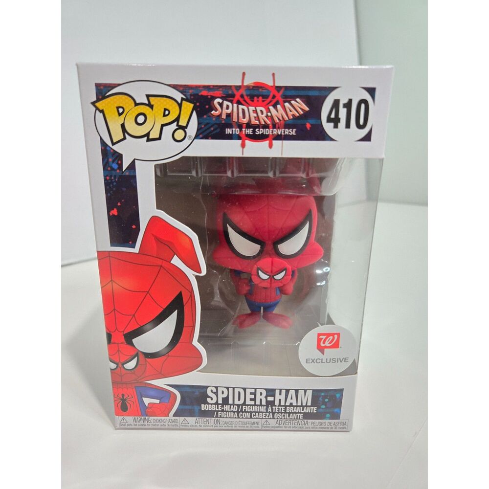 Funko Pop Spider-Ham Walgreens Exclusive | Into the Spider-Verse #410